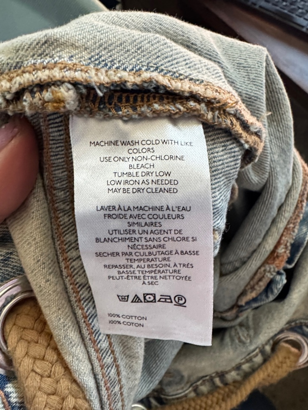 We the Free Moxie Barrel jeans. - Picture 8 of 9